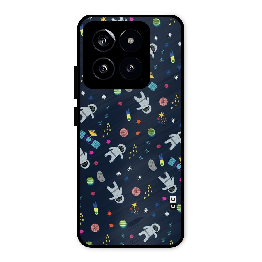 Spaceman Dance Metal Back Case for Xiaomi 14