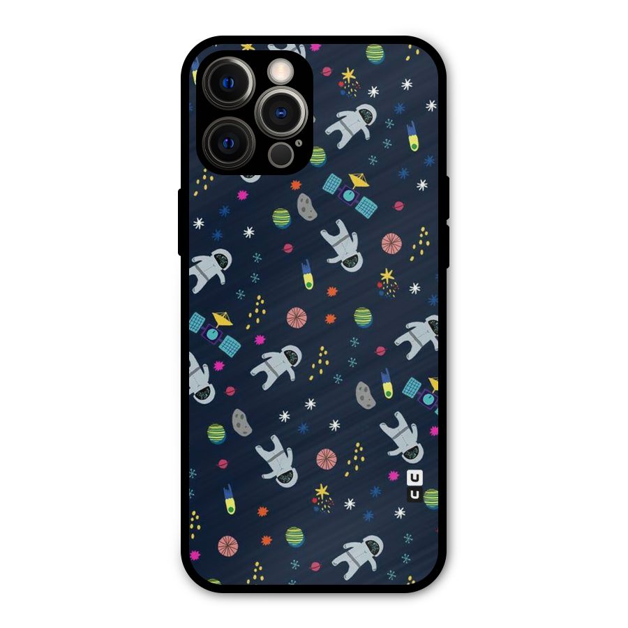 Spaceman Dance Metal Back Case for iPhone 12 Pro Max