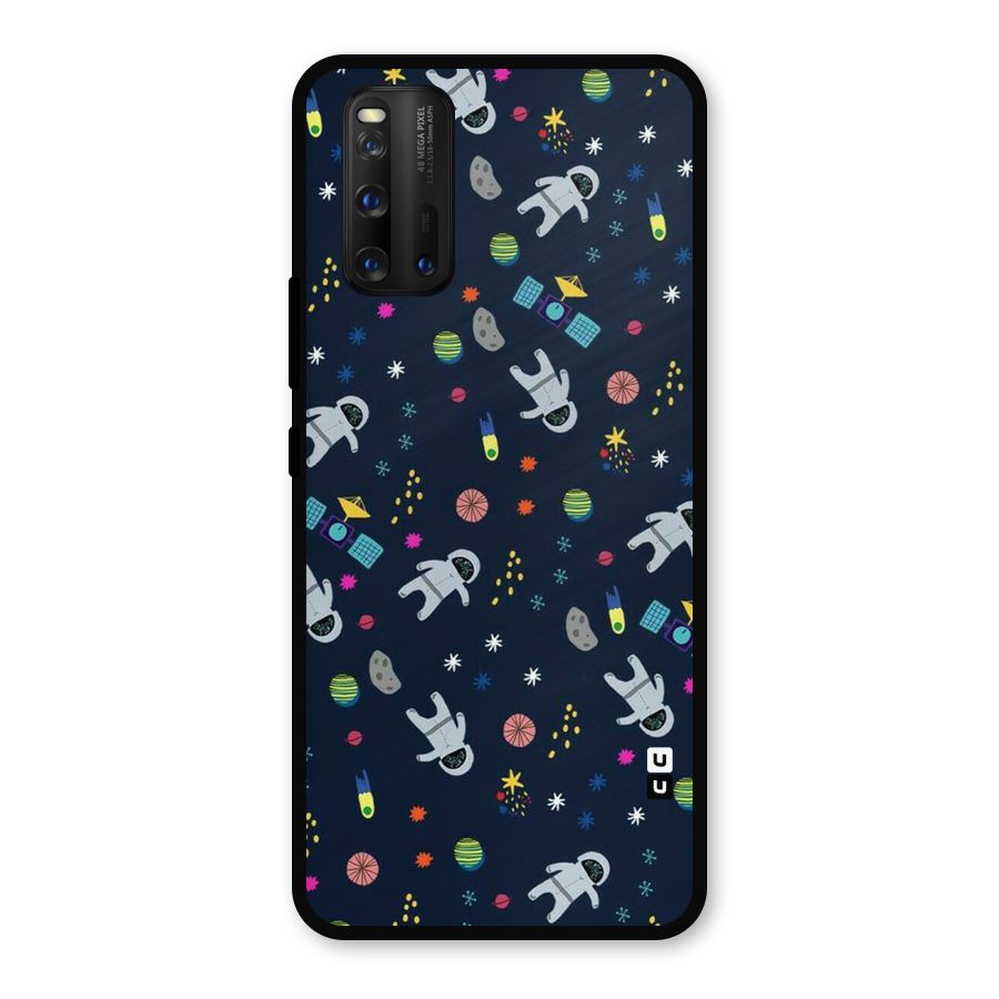 Spaceman Dance Metal Back Case for iQOO 3