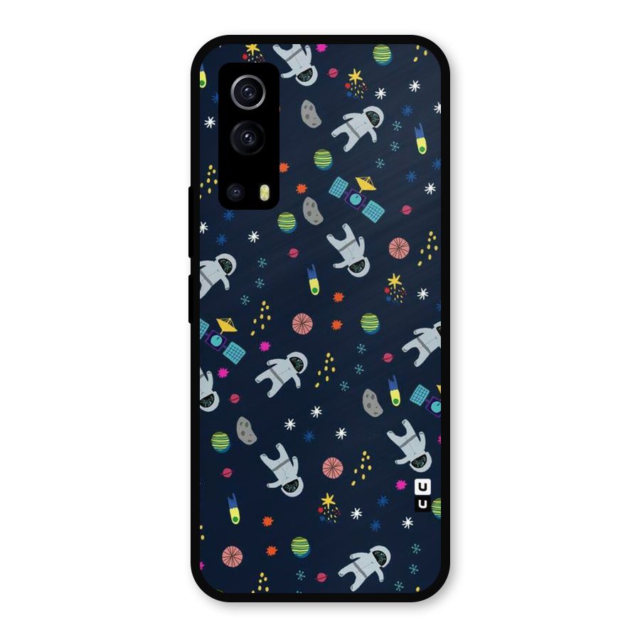 Spaceman Dance Metal Back Case for iQOO Z3