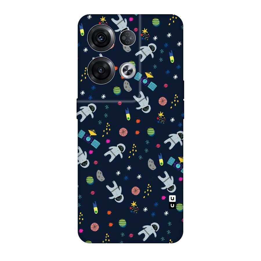 Spaceman Dance Original Polycarbonate Back Case for Oppo Reno8 Pro 5G