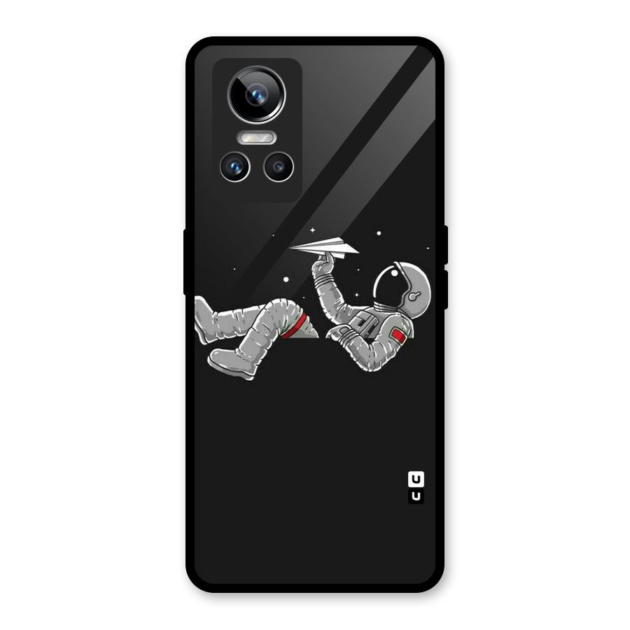 Spaceman Flying Glass Back Case for Realme GT Neo 3