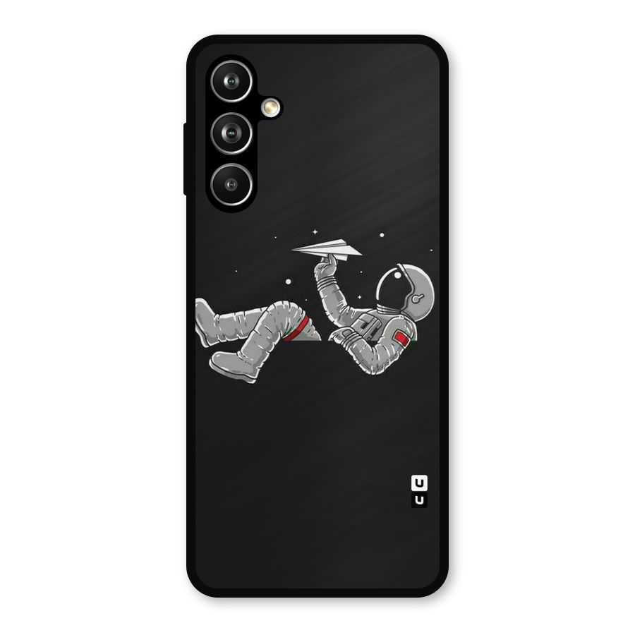 Spaceman Flying Metal Back Case for Galaxy F54
