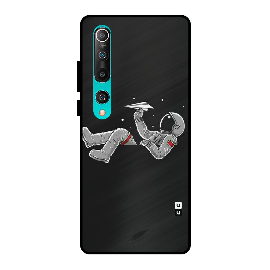 Spaceman Flying Metal Back Case for Mi 10