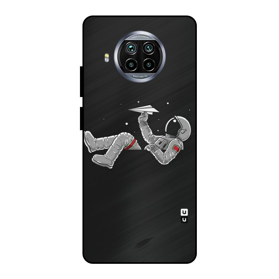 Spaceman Flying Metal Back Case for Mi 10i