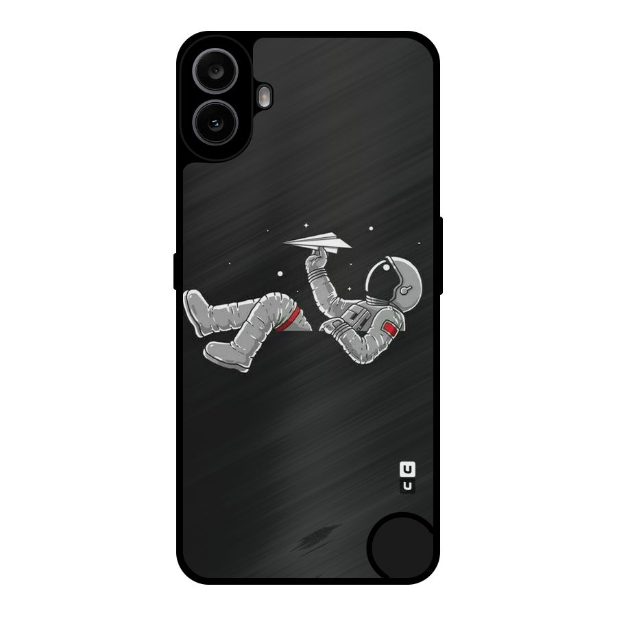 Spaceman Flying Metal Back Case for Nothing CMF Phone 1