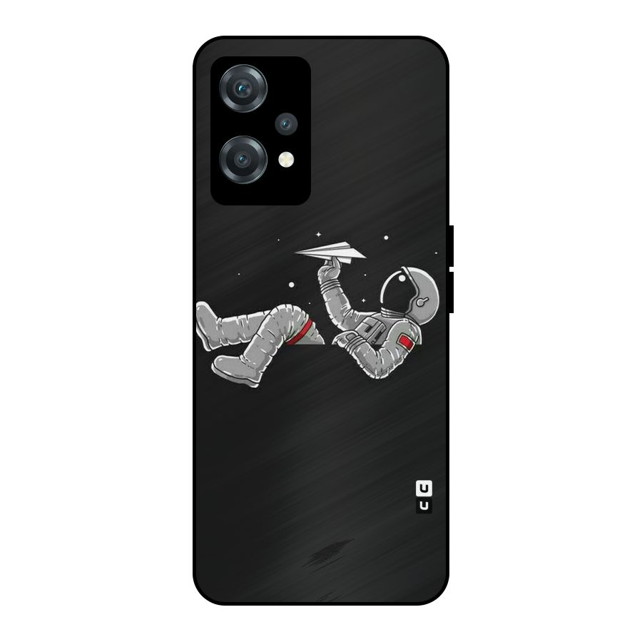 Spaceman Flying Metal Back Case for OnePlus Nord CE 2 Lite 5G