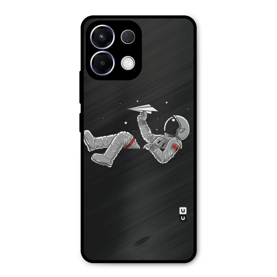 Spaceman Flying Metal Back Case for Oppo K13