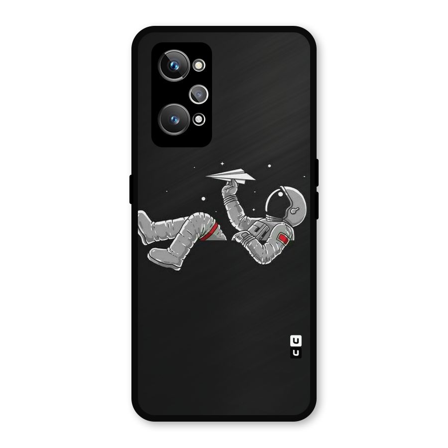 Spaceman Flying Metal Back Case for Realme GT Neo 3T