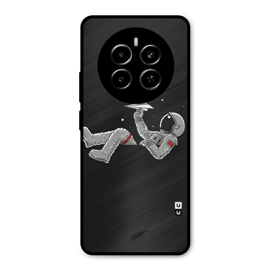 Spaceman Flying Metal Back Case for Realme P1