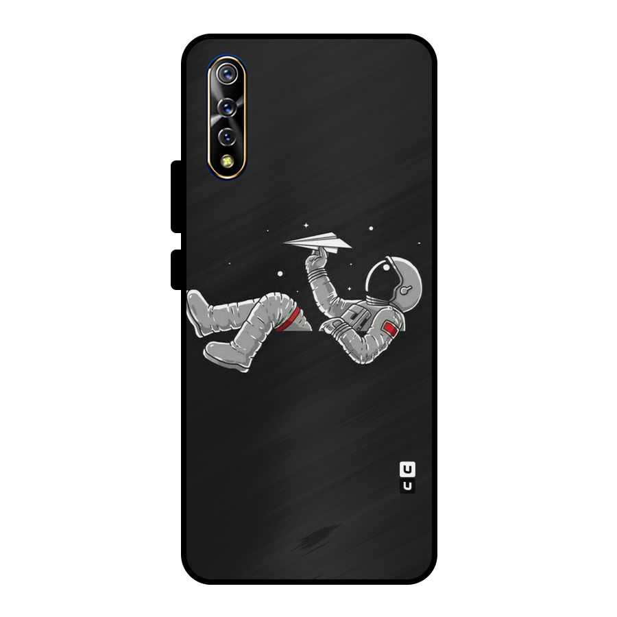 Spaceman Flying Metal Back Case for Vivo S1