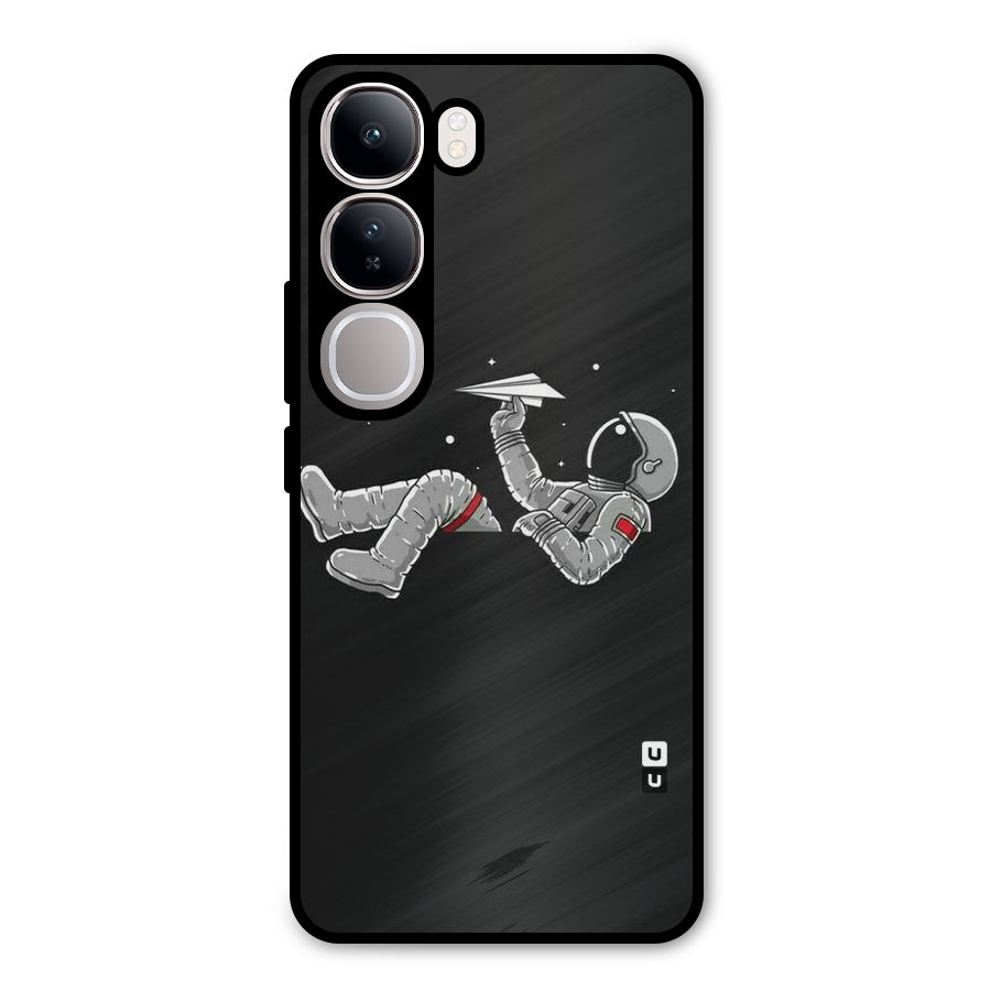 Spaceman Flying Metal Back Case for Vivo Y300