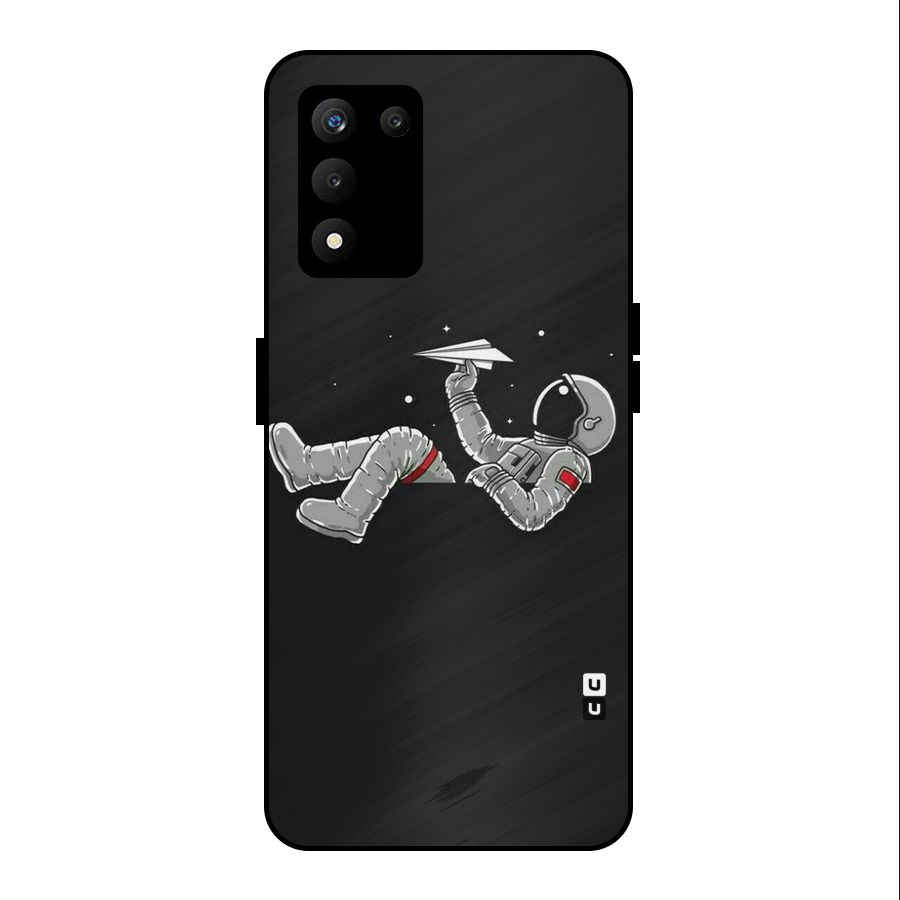 Spaceman Flying Metal Back Case for realme 9 5G SE