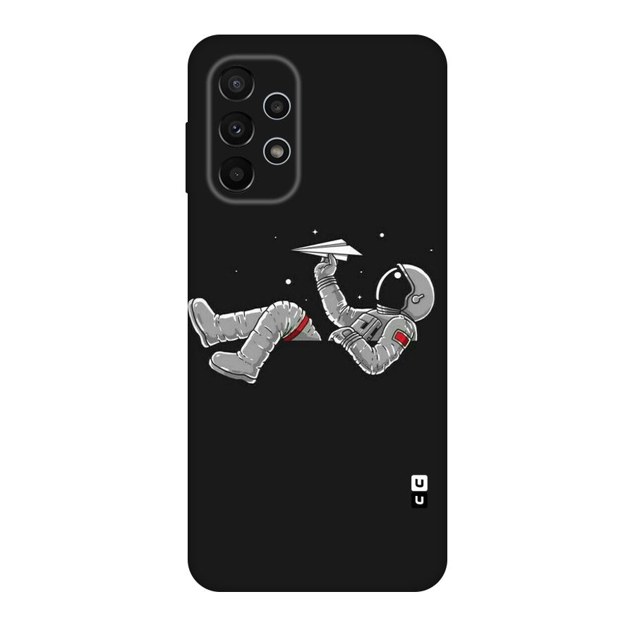 Spaceman Flying Original Polycarbonate Back Case for Galaxy A23