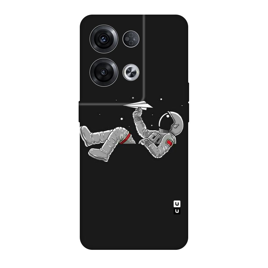 Spaceman Flying Original Polycarbonate Back Case for Oppo Reno8 Pro 5G