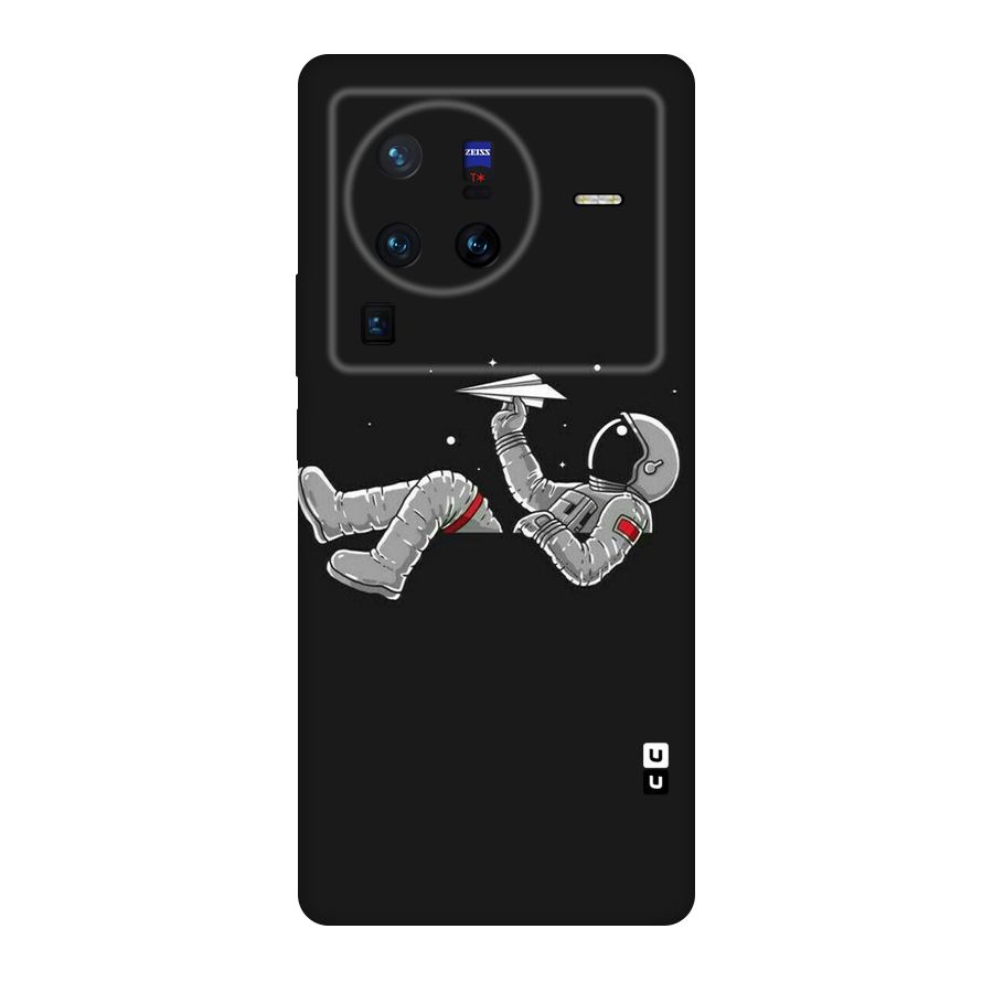 Spaceman Flying Original Polycarbonate Back Case for Vivo X80