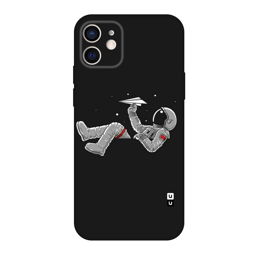 Spaceman Flying Original Polycarbonate Back Case for iPhone 12