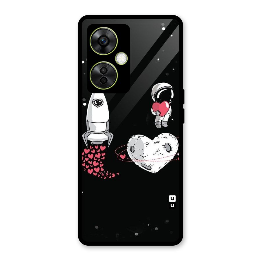 Spaceman Love Glass Back Case for OnePlus Nord CE 3 Lite