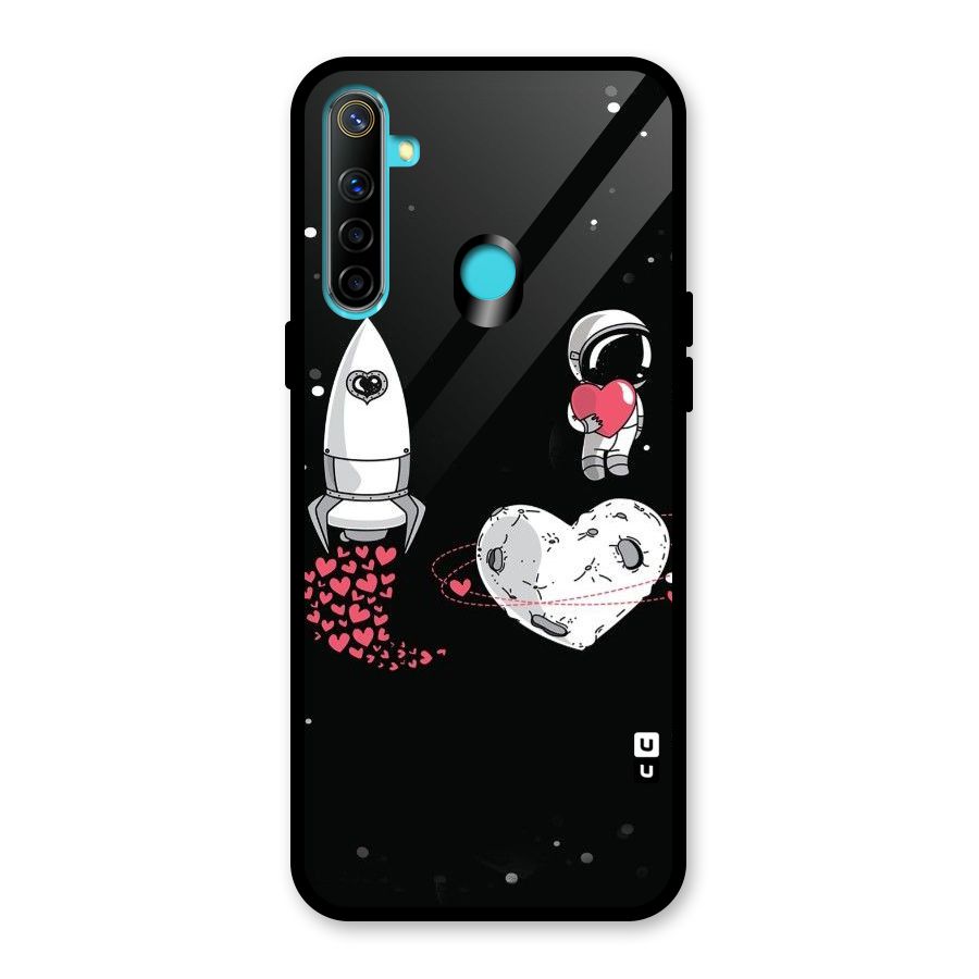 Spaceman Love Glass Back Case for Realme Narzo 10