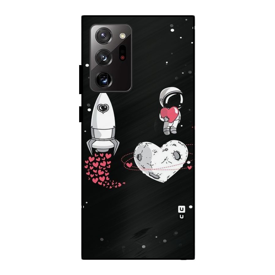 Spaceman Love Metal Back Case for Galaxy Note 20 Ultra