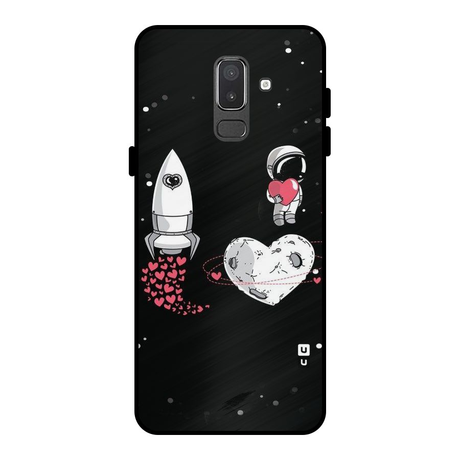 Spaceman Love Metal Back Case for Galaxy On8 (2018)