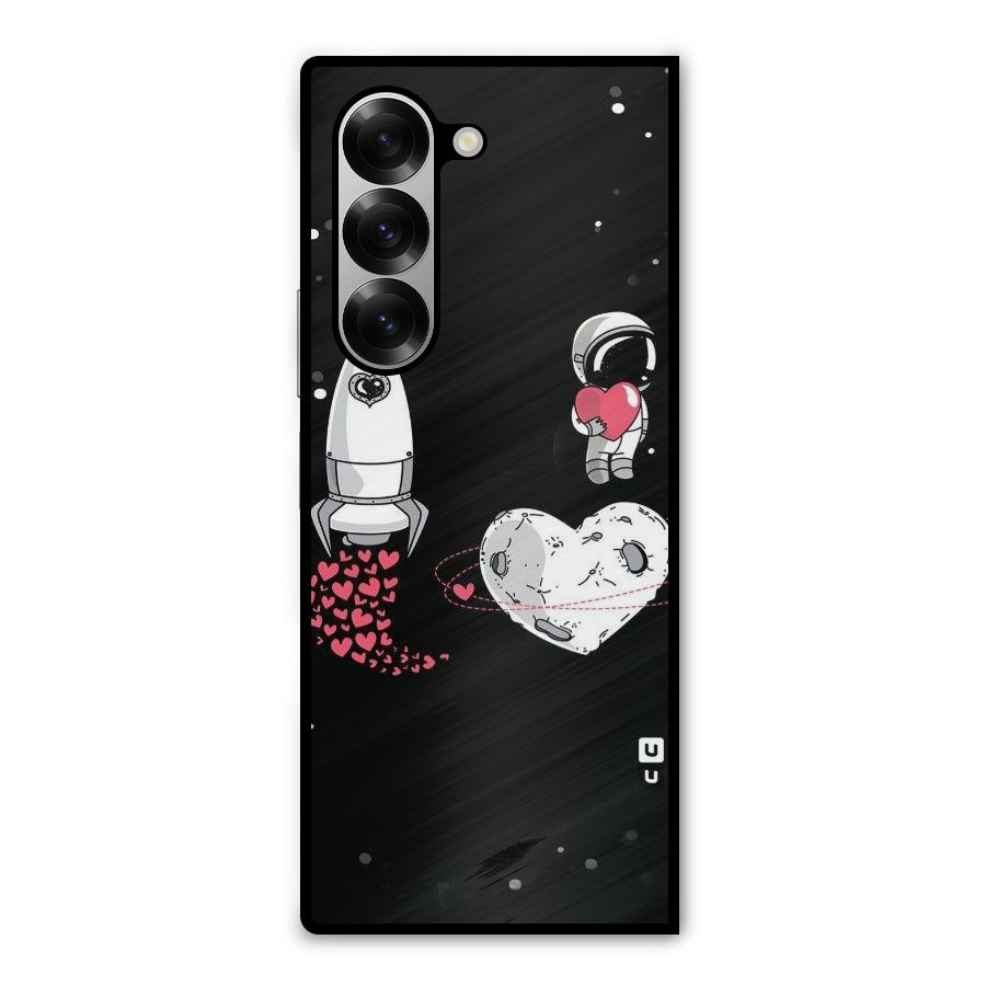 Spaceman Love Metal Back Case for Galaxy Z Fold6