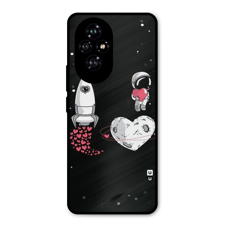 Spaceman Love Metal Back Case for Honor 200