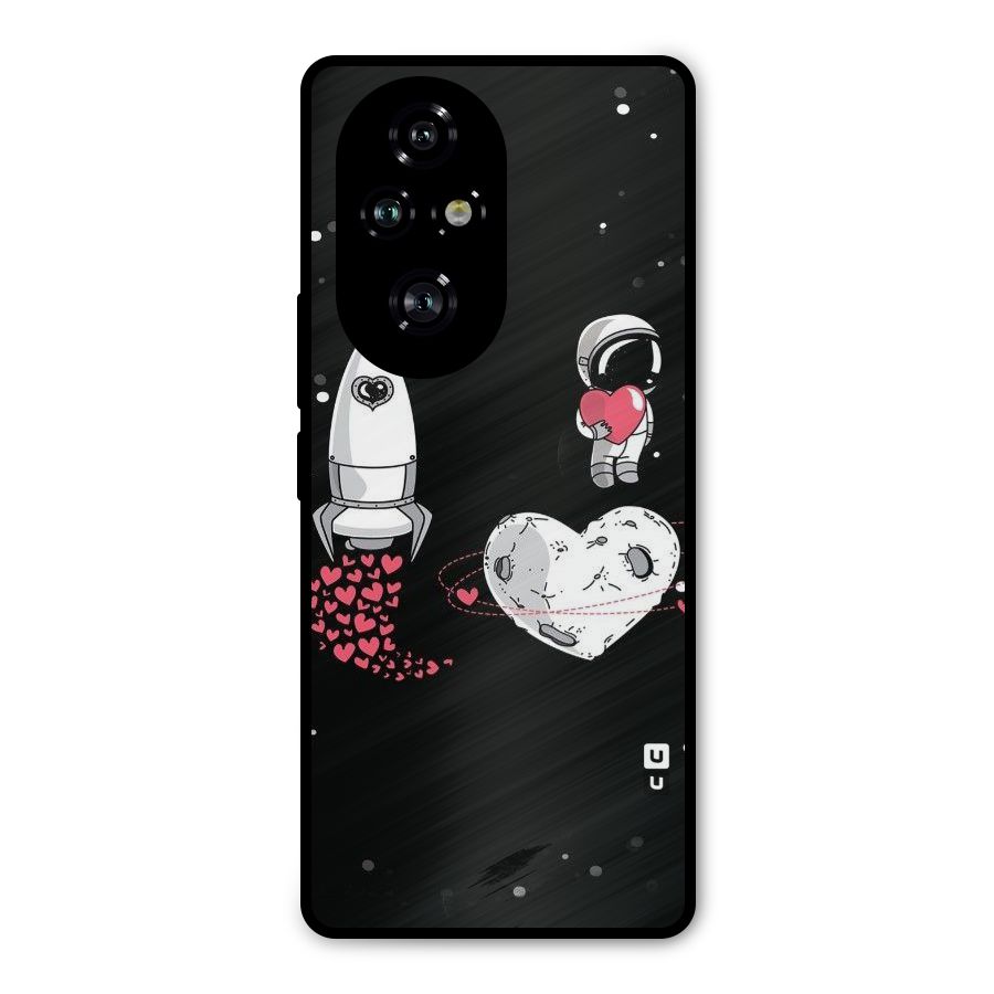 Spaceman Love Metal Back Case for Honor 200 Pro