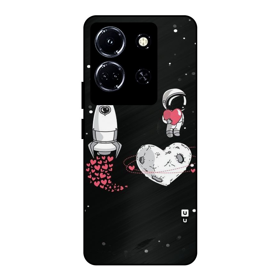 Spaceman Love Metal Back Case for Infinix Note 30 5G