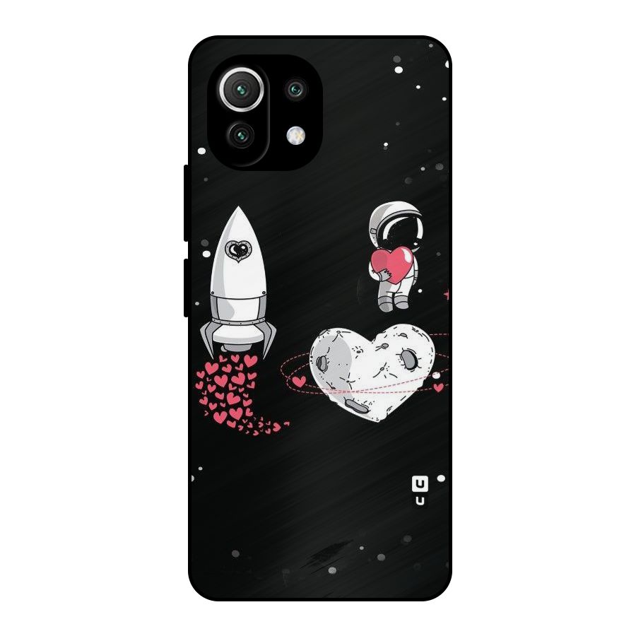 Spaceman Love Metal Back Case for Mi 11 Lite NE 5G