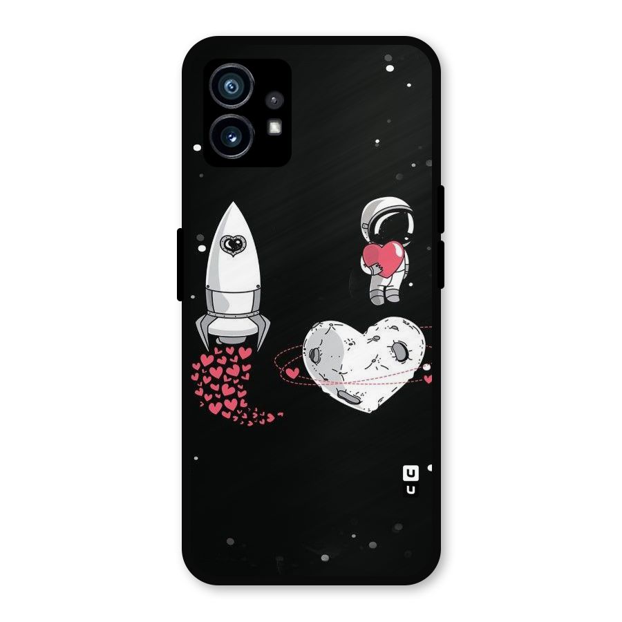 Spaceman Love Metal Back Case for Nothing Phone 1