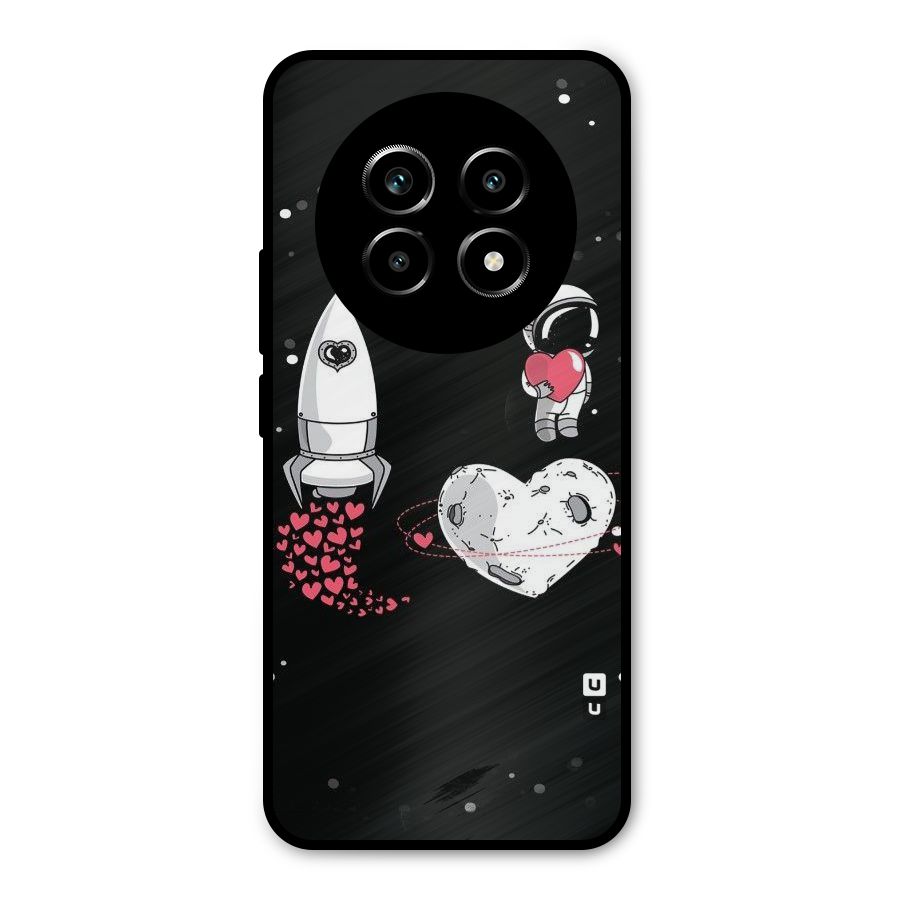 Spaceman Love Metal Back Case for Realme 13 Pro