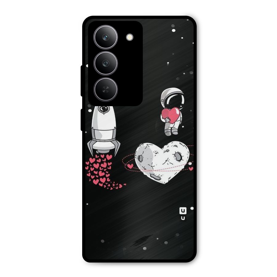 Spaceman Love Metal Back Case for Realme 14x