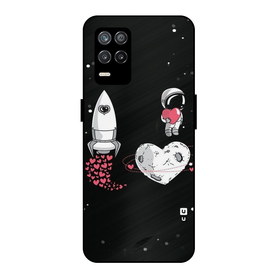 Spaceman Love Metal Back Case for Realme 8 5G