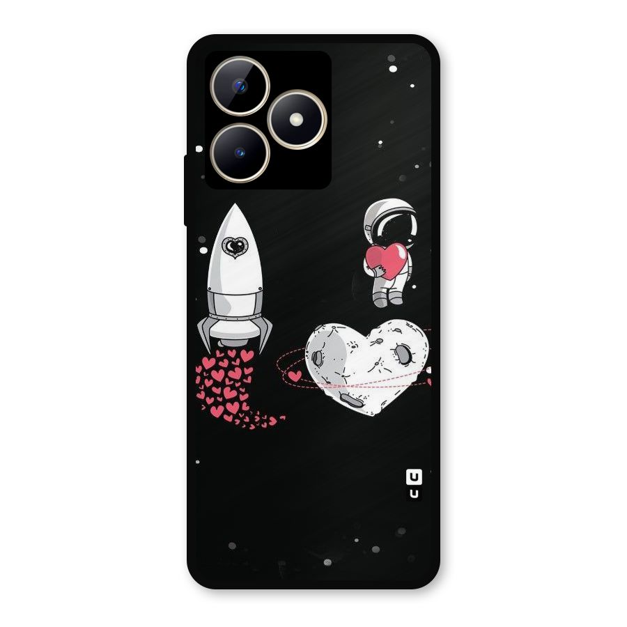 Spaceman Love Metal Back Case for Realme C53