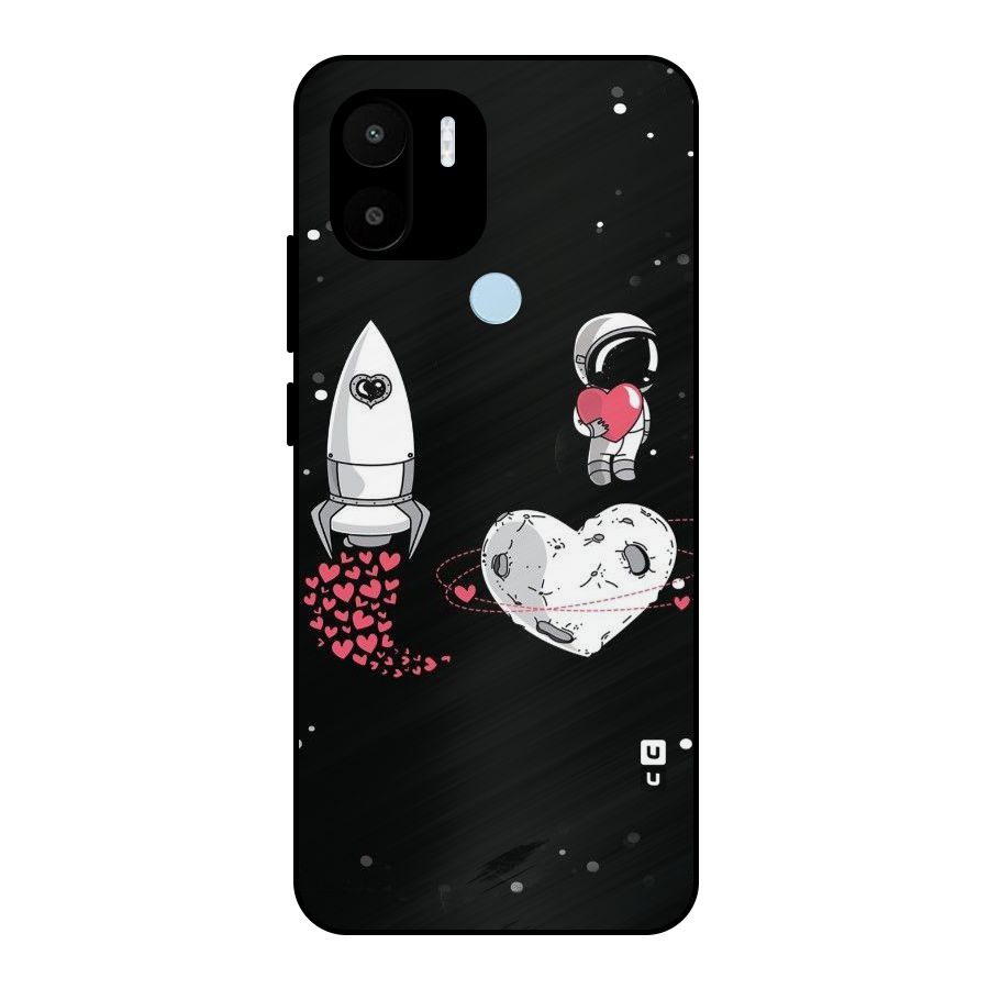 Spaceman Love Metal Back Case for Redmi A1+