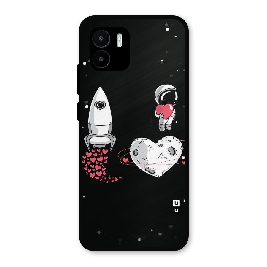 Spaceman Love Metal Back Case for Redmi A2