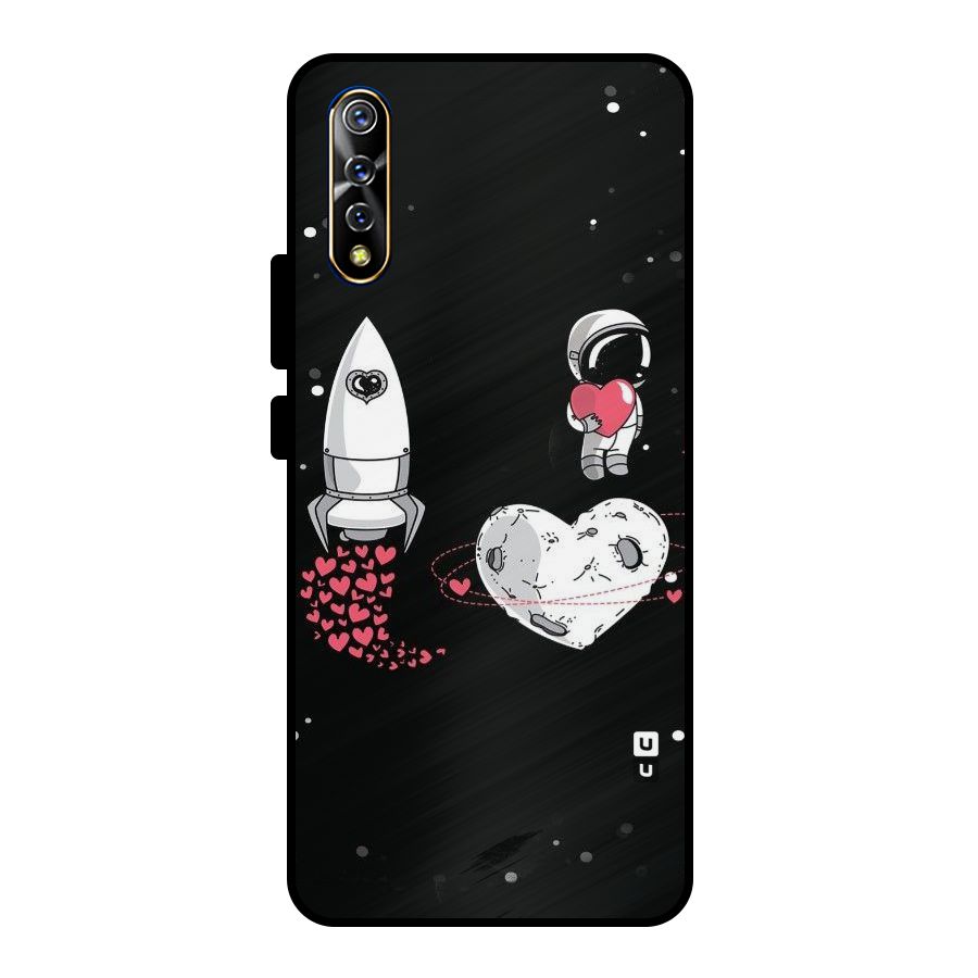 Spaceman Love Metal Back Case for Vivo S1