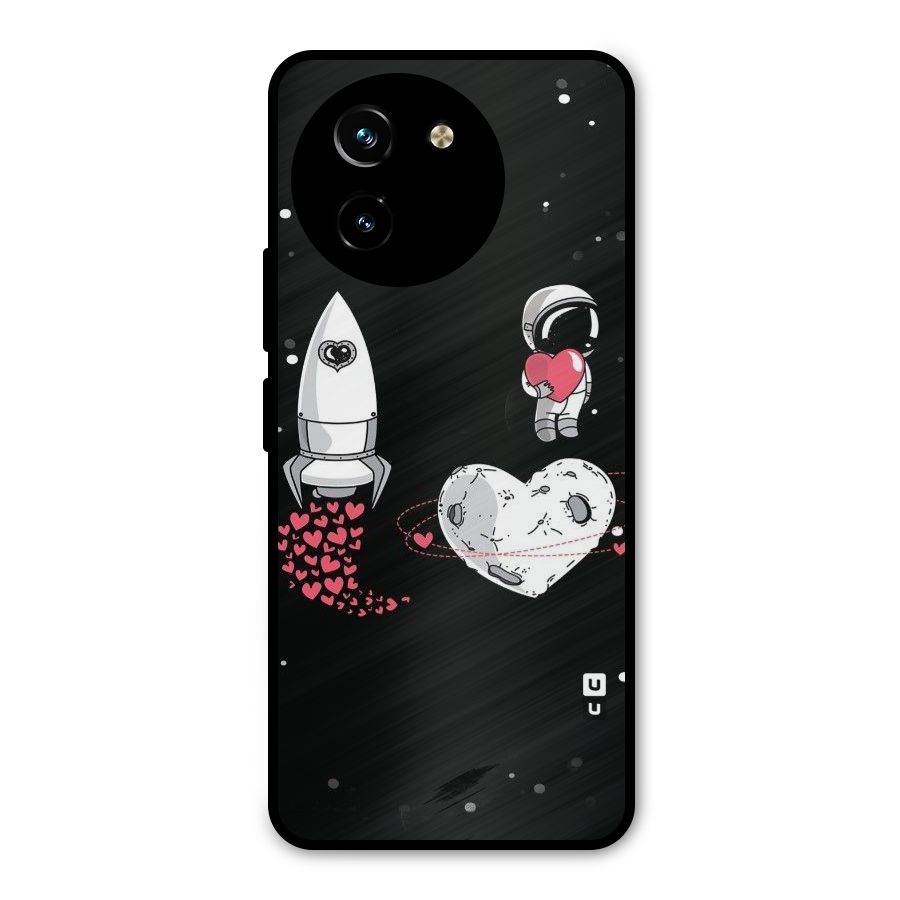 Spaceman Love Metal Back Case for Vivo T3x