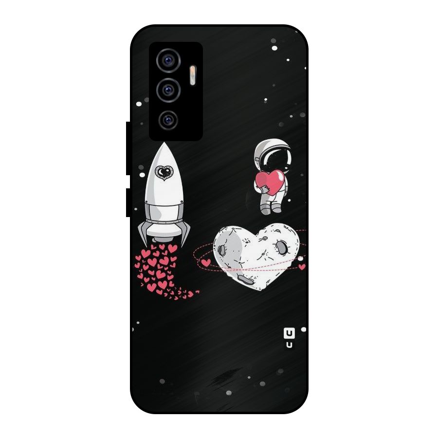 Spaceman Love Metal Back Case for Vivo V23e