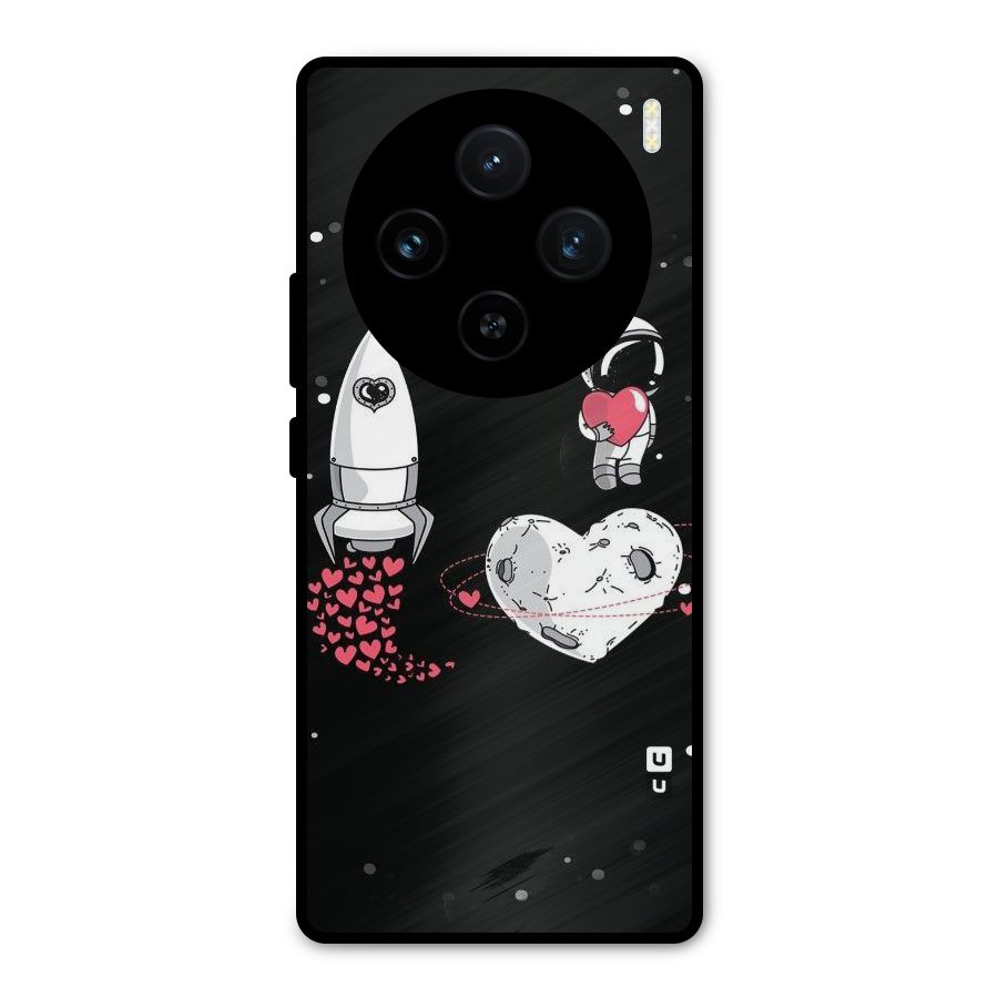 Spaceman Love Metal Back Case for Vivo X100