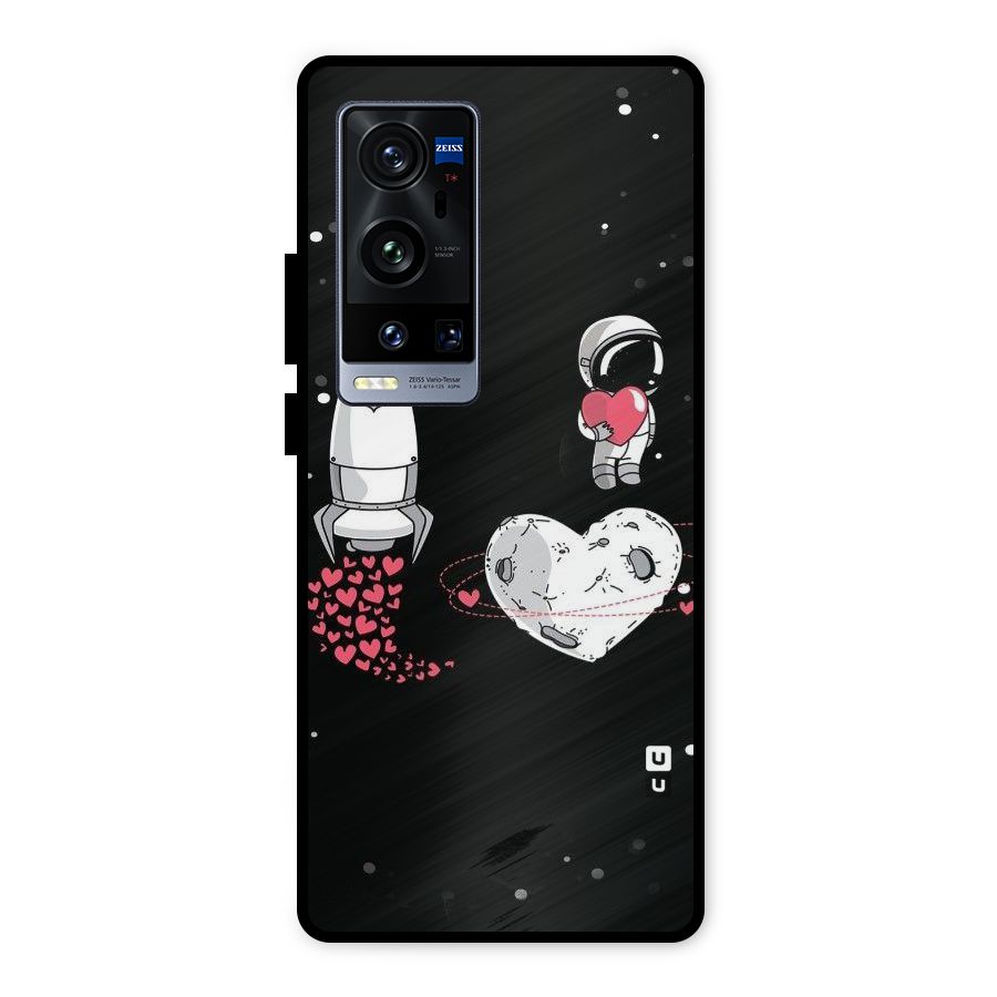 Spaceman Love Metal Back Case for Vivo X60 Pro Plus