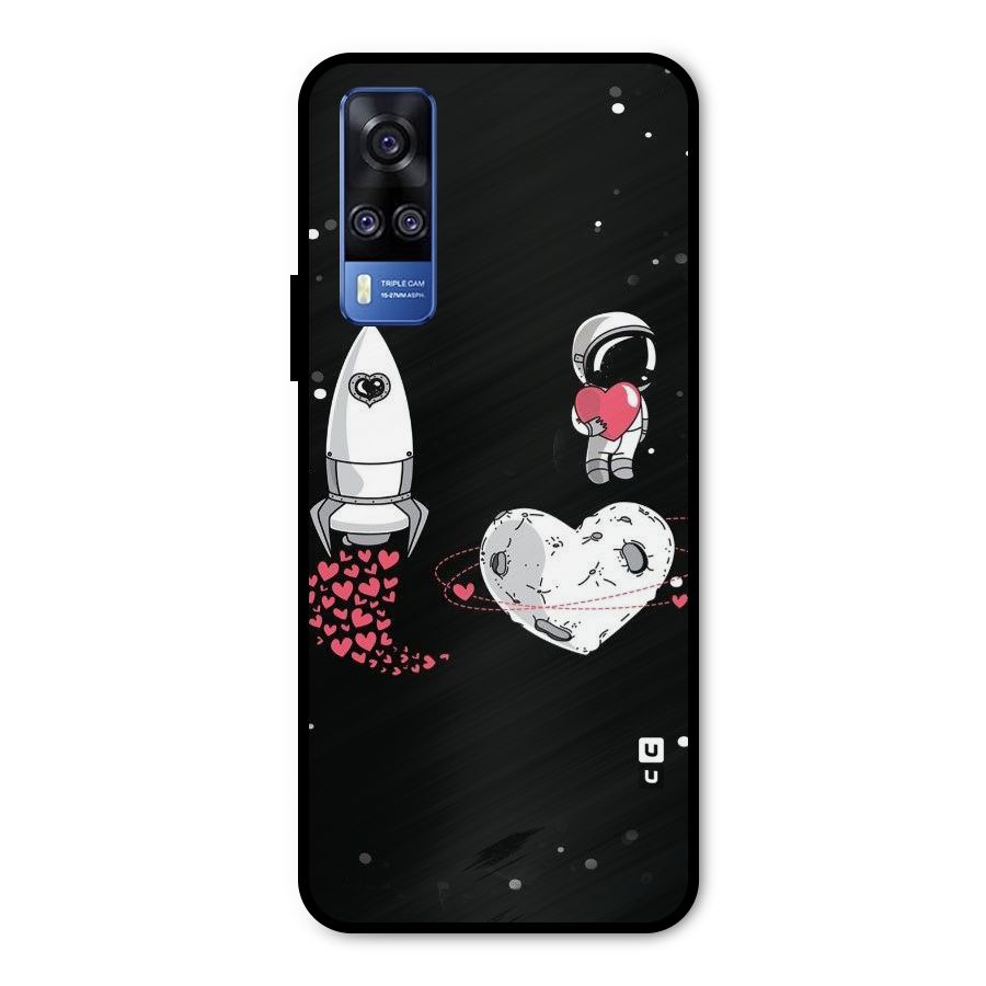 Spaceman Love Metal Back Case for Vivo Y51A