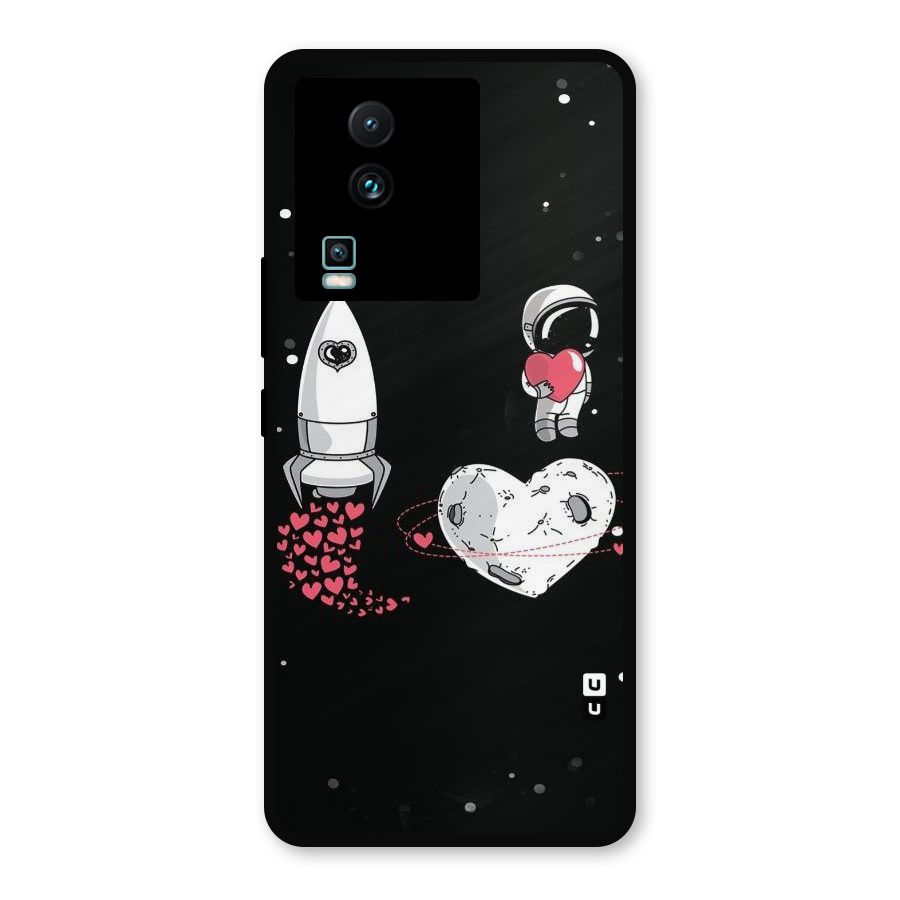 Spaceman Love Metal Back Case for iQOO Neo 7