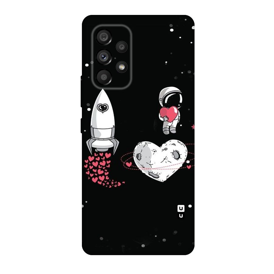 Spaceman Love Original Polycarbonate Back Case for Galaxy A53 5G