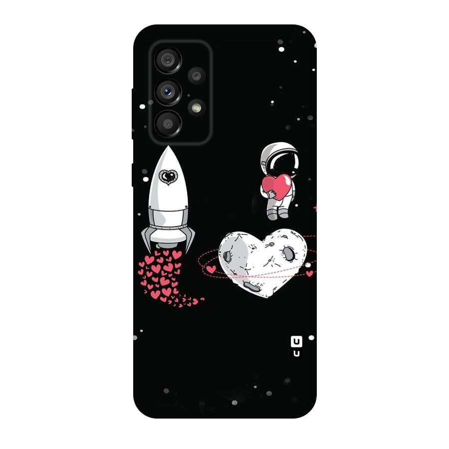 Spaceman Love Original Polycarbonate Back Case for Galaxy A73 5G