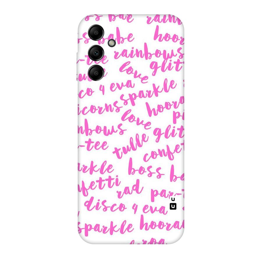 Sparkle Love Original Polycarbonate Back Case for Galaxy A14 5G