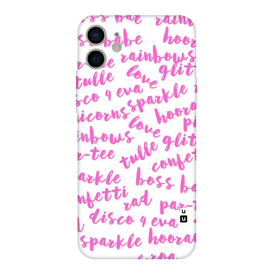 Sparkle Love Original Polycarbonate Back Case for iPhone 11