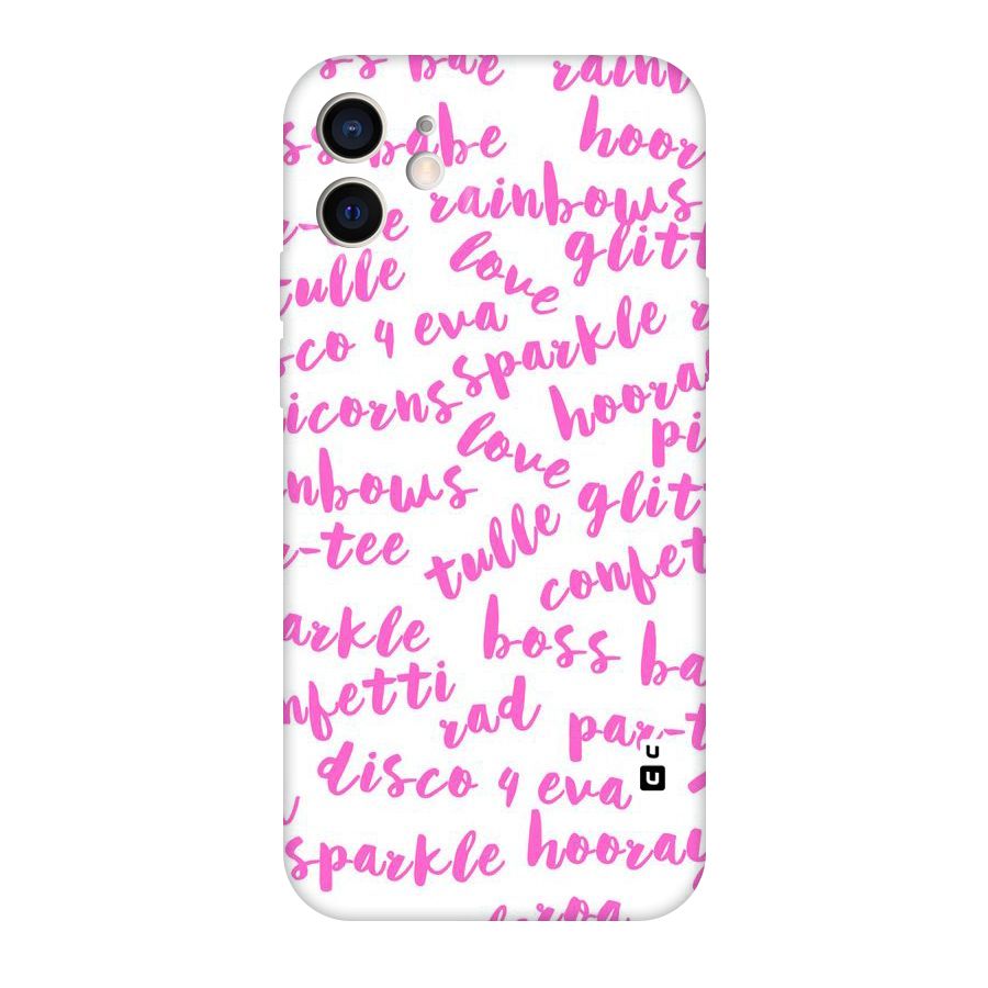 Sparkle Love Original Polycarbonate Back Case for iPhone 12