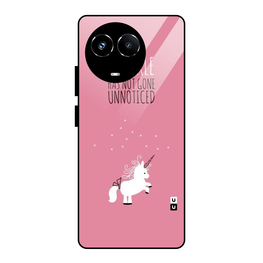 Sparkle Not Unnoticed Glass Back Case for Realme Narzo 60X